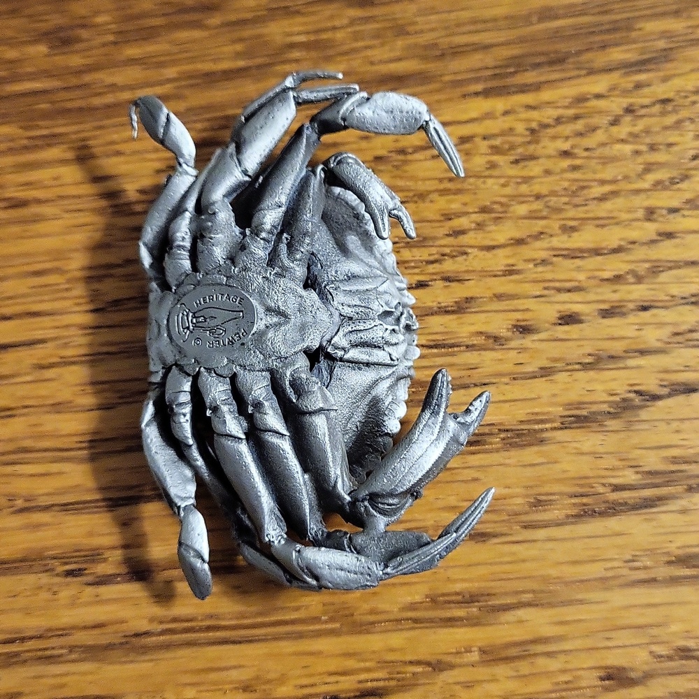 Heritage Pewter Crab - Picture 4 of 6